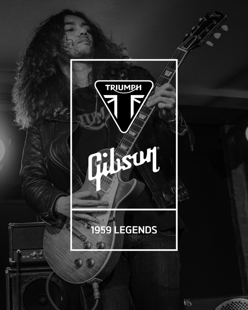 Triumph & Gibson samenwerking op maat